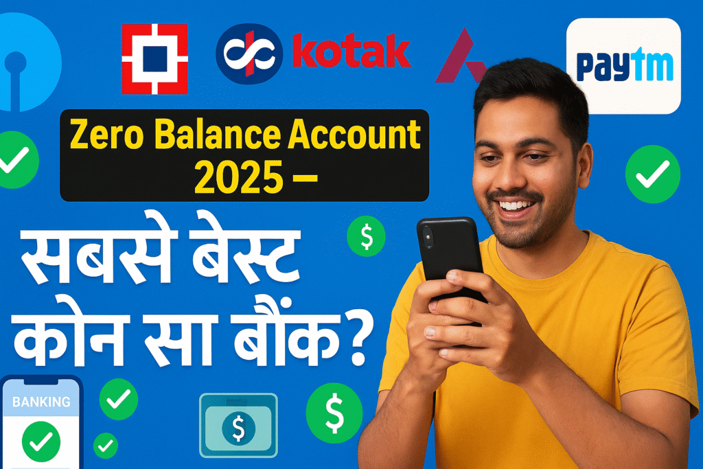 Best Zero Balance Account